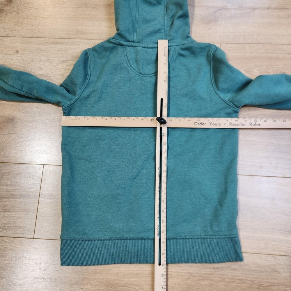 Carhartt Rain Defender Hoodie Sweatshirt Womens Small Green Fleece‎ Pullover - Picture 6 of 9